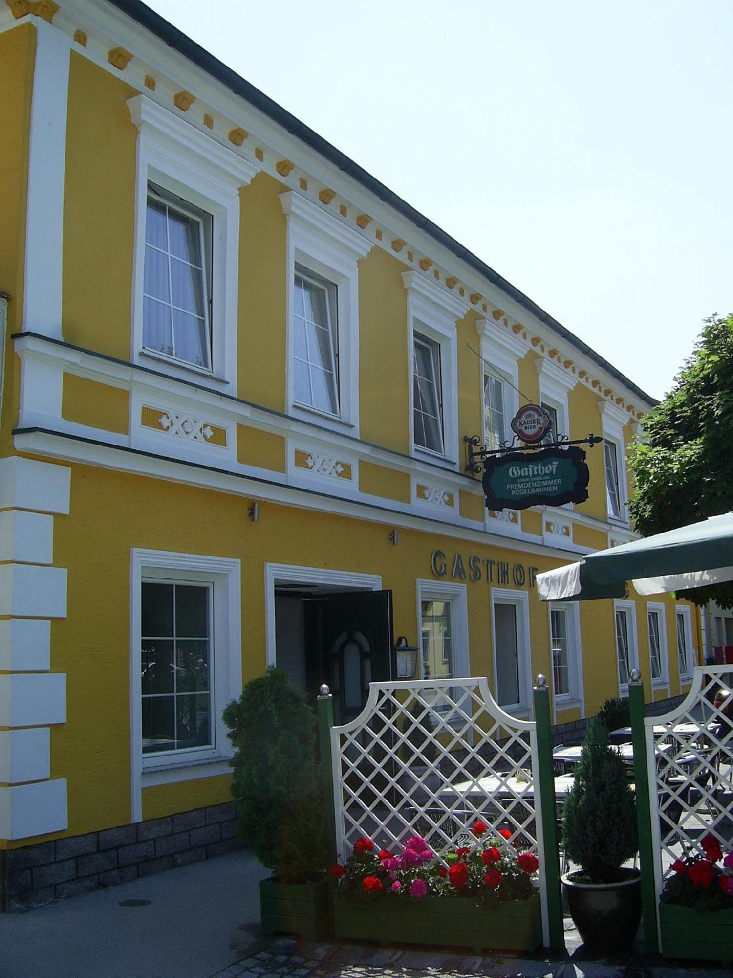 Gasthof Gruenling Wallsee Exterior foto
